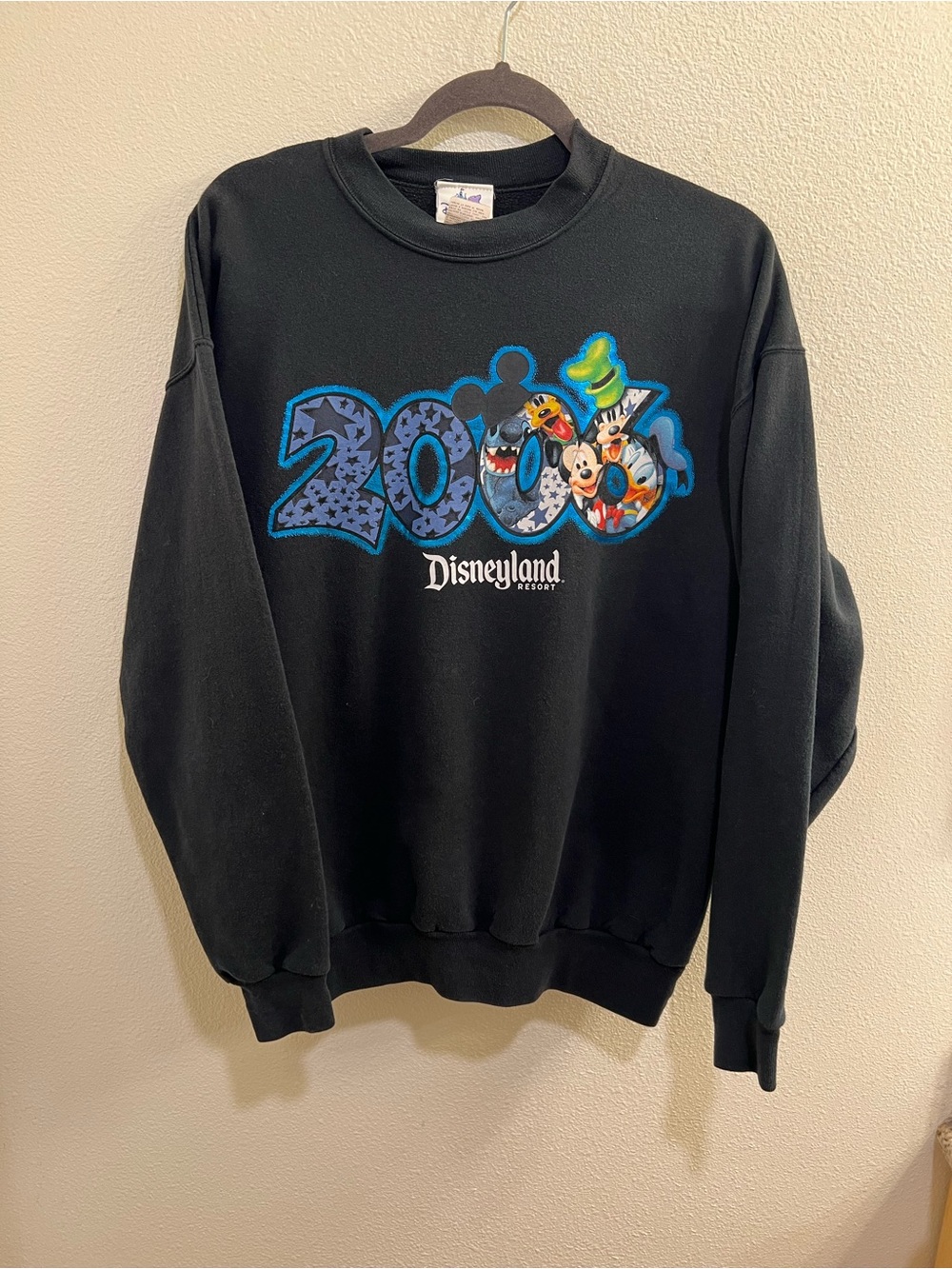 VINTAGE 2006 DISNEYLAND CREWNECK SWEATSHIRT Large